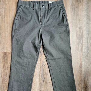 Gap Pants Mens 31X32 Gray Cotton Straight Leg